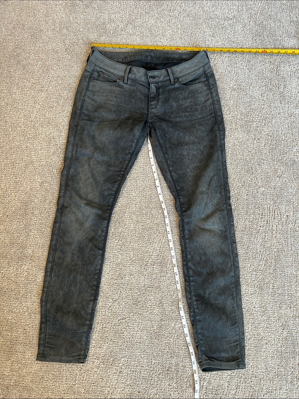 G-Star Raw Men’s Skinny Strtch Jeans in Faded Grey 30/32